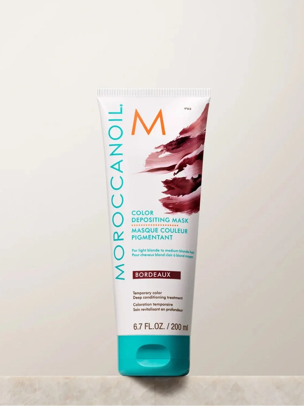 NEW Moroccanoil Color Depositing Hair Mask Bordeaux (Deep Red) Full size 6.7 oz